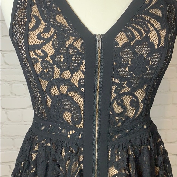 NWT Heartloom Black Lace Dress sz SP - Picture 4 of 8